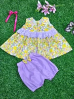 Baby girls tops and half pants