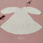 baby frock baby dress soft and comfortable stylish white swiss cotton