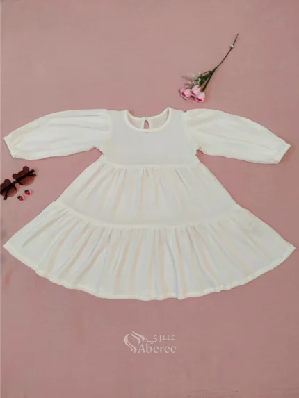 baby frock baby dress soft and comfortable stylish white swiss cotton